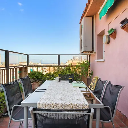 Sunny 3br2ba W Private Terrace Ac * Barcelona