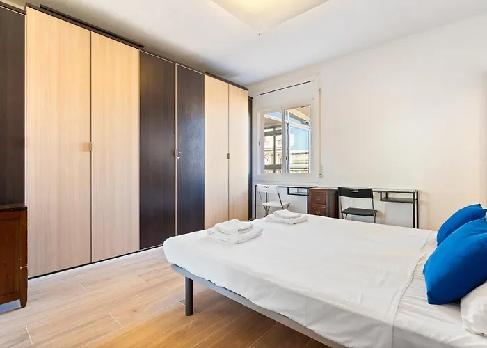 Sunny 3br2ba W Private Terrace Ac Apartament Barcelona
