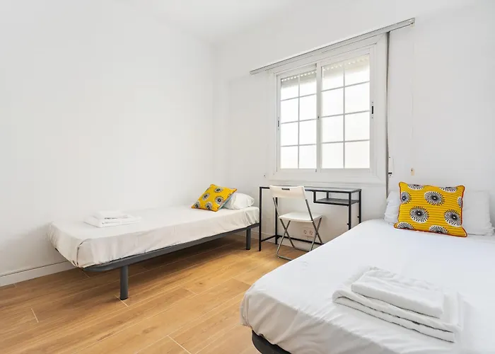 Sunny 3br2ba W Private Terrace Ac Apartament Barcelona